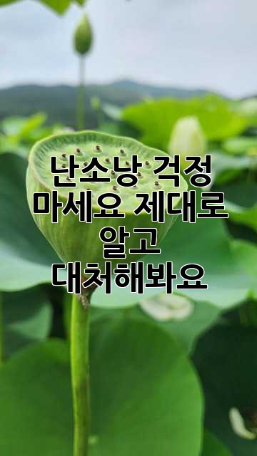 난소낭? 걱정 마세요, 제대로 알고 대처해봐요!