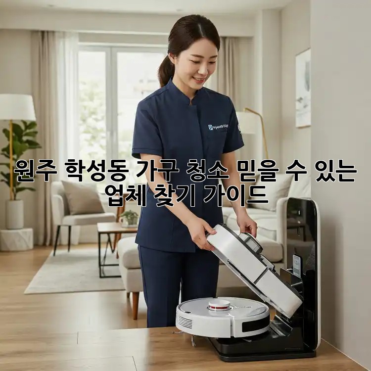 원주 학성동 가구 청소: 믿을 수 있는 업체 찾기 가이드