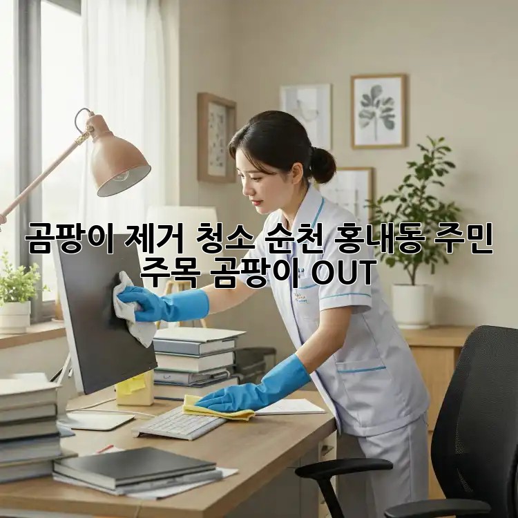 🏡 곰팡이 제거 청소, 순천 홍내동 주민 주목! 곰팡이 OUT! 💨